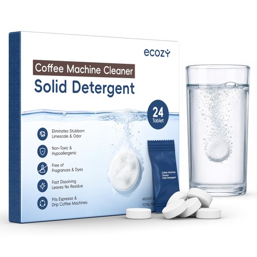 Ecozy coffee machine cleaner - coffee,