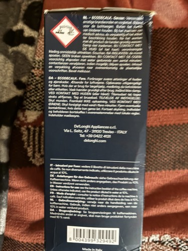 Delonghi descaler ecodecalk - delonghi,