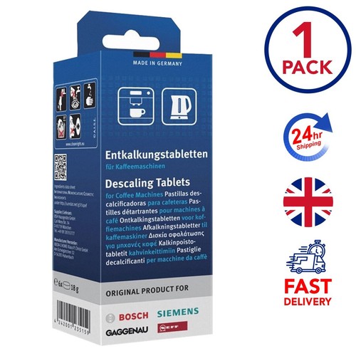 Descaling tablets for - descaling,