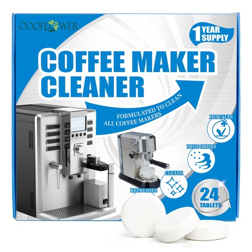 Coffee machine cleaner 24pack - coffee,