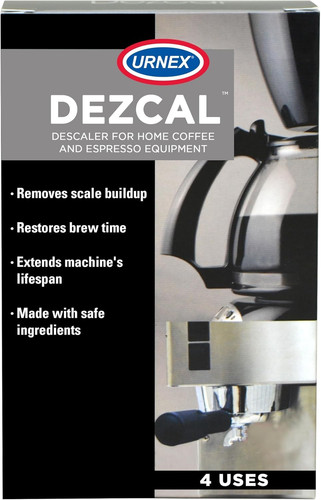 Descaling powder solution for - descaling,