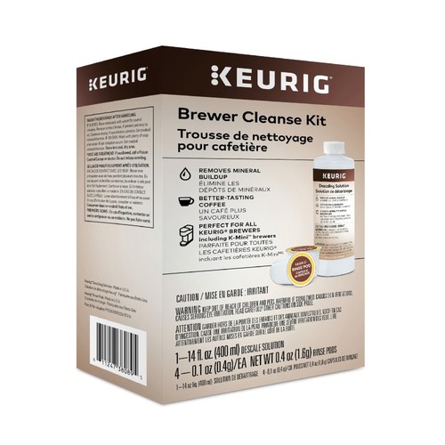 Keurig brewer cleanse kit - keurig,