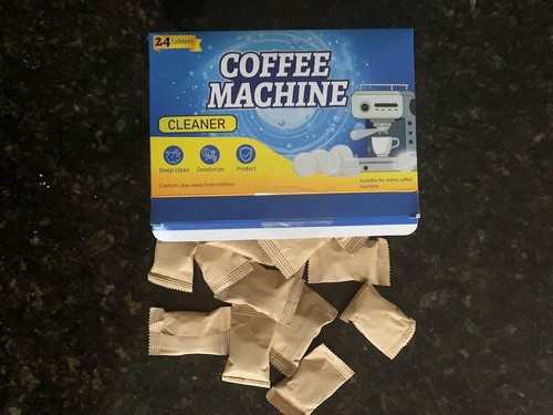 Coffee maker descaler tablets - maker,