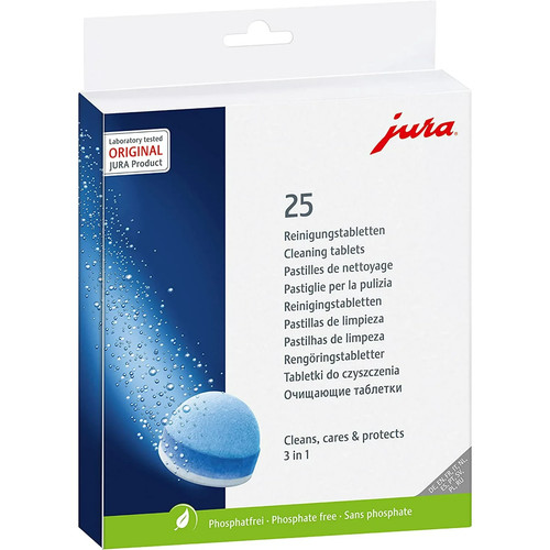 Jura phase cleaning tablets - 3-phase,
