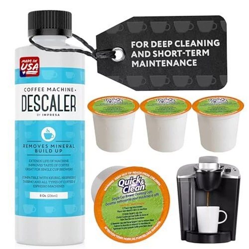 Descaler solution and - and, cleaning